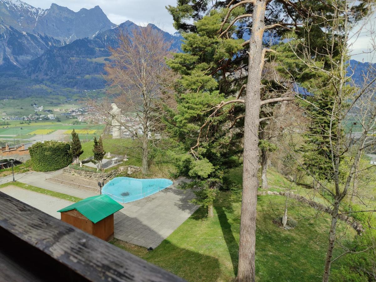 1 Zimmer Studio Mit Kitchenette Bad Ragaz Bagian luar foto